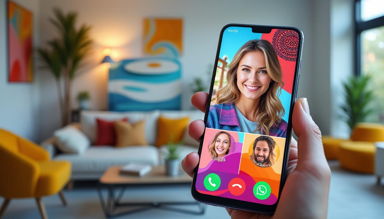 découvrez les dernières nouveautés de whatsapp : de nouveaux fonds d'écran et filtres viennent améliorer vos appels vidéo pour une expérience plus personnalisée et amusante.